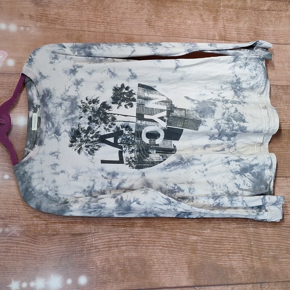 OCCASION SIZE 1X LA / NYC LONG SLEEVE TOP